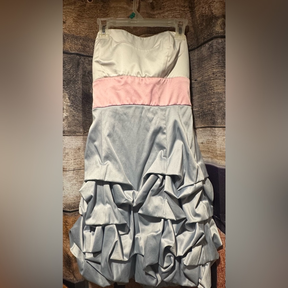 Ruby Rox Pink, Blue and White Dress Size 6